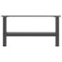 Patas de mesa de centro antracita 2uds acero 70x(30-31) cm by , Table legs - Ref: Foro24-4013270, Price: 66,37 €, Discount: %