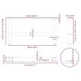 Patas de mesa de centro antracita 2uds acero 70x(30-31) cm by , Table legs - Ref: Foro24-4013270, Price: 66,37 €, Discount: %