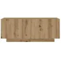 Mesita de noche madera de ingeniería roble artisian 100x35x40cm de , Mesitas de noche - Ref: Foro24-3329174, Precio: 90,86 €,...