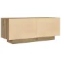 Mesita de noche madera de ingeniería roble artisian 100x35x40cm de , Mesitas de noche - Ref: Foro24-3329174, Precio: 90,86 €,...