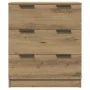 Aparadores 3 uds madera ingeniería roble artisian 60x30x70 cm by , Sideboards - Ref: Foro24-3329226, Price: 225,58 €, Discoun...
