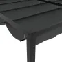 Cenador de jardín con techo retráctil acero antracita 3x3 m de , Carpas y cenadores - Ref: Foro24-4003962, Precio: 378,61 €, ...