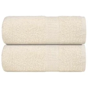 Toallas 2 uds 100% algodón crema 30x30 cm 360 gsm by , Towels - Ref: Foro24-136992, Price: 11,53 €, Discount: %