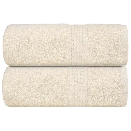 Toallas 2 uds 100% algodón crema 30x30 cm 360 gsm by , Towels - Ref: Foro24-136992, Price: 11,53 €, Discount: %