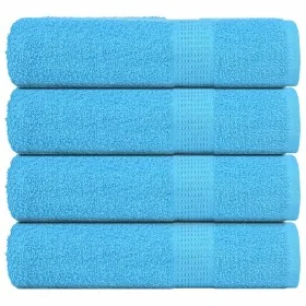 Toallas de ducha 4 uds 100% algodón turquesa 70x140 cm 360 gsm von , Handtücher - Ref: Foro24-136978, Preis: 35,14 €, Rabatt: %