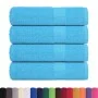 Toallas de ducha 4 uds 100% algodón turquesa 70x140 cm 360 gsm by , Towels - Ref: Foro24-136978, Price: 35,14 €, Discount: %