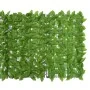 Balcony awning with green leaves 600x100 cm by vidaXL, Umbrellas - Ref: Foro24-315502, Price: 59,57 €, Discount: %