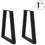 Patas para mesa de centro en forma de V 2 uds acero negro von , Tischbeine - Ref: Foro24-4012564, Preis: 80,19 €, Rabatt: %