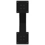 Patas para mesa de comedor en forma de X 2 uds acero negro by , Table legs - Ref: Foro24-4012972, Price: 92,94 €, Discount: %