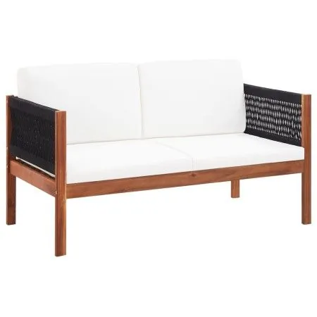 2-seater garden sofa in solid acacia wood by vidaXL, Outdoor sofas - Ref: Foro24-46341, Price: 208,42 €, Discount: %