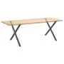 Patas para mesa de comedor en forma de X 2 uds antracita acero by , Table legs - Ref: Foro24-4012926, Price: 62,79 €, Discoun...