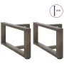 Patas de mesa centro forma T 2uds acero natural 70x25x(30-31)cm von , Tischbeine - Ref: Foro24-4013019, Preis: 85,37 €, Rabat...