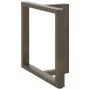 Patas mesa comedor forma T 2uds acero natural 70x35x(72-73)cm by , Table legs - Ref: Foro24-4013059, Price: 136,34 €, Discoun...