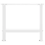 Patas de mesa de centro acero blanco 2 uds 60x(42-43) cm by , Table legs - Ref: Foro24-4013285, Price: 65,63 €, Discount: %