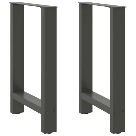 Patas de mesa de centro antracita 2 uds 50x(72-73)cm acero von , Tischbeine - Ref: Foro24-4013302, Preis: 84,88 €, Rabatt: %