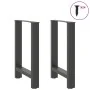 Patas de mesa de centro antracita 2 uds 50x(72-73)cm acero von , Tischbeine - Ref: Foro24-4013302, Preis: 84,88 €, Rabatt: %