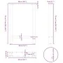 Patas de mesa de centro antracita 2 uds 50x(72-73)cm acero von , Tischbeine - Ref: Foro24-4013302, Preis: 84,88 €, Rabatt: %