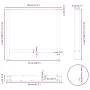 Patas de mesa de centro antracita 2 uds 80x(72-73) cm acero von , Tischbeine - Ref: Foro24-4013314, Preis: 97,07 €, Rabatt: %