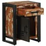 Mesitas de noche 2 uds multicolor madera maciza rugosa mango by , Nightstands - Ref: Foro24-4013562, Price: 218,88 €, Discoun...