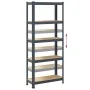 Estante de almacenaje 5 niveles acero y contrachapada antracita von , Industrieregale - Ref: Foro24-4016942, Preis: 43,18 €, ...
