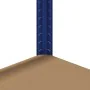 Estantería almacenaje 5 niveles azul madera ingeniería acero von , Industrieregale - Ref: Foro24-4016940, Preis: 41,96 €, Rab...