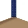 Estantería almacenaje 5 niveles azul madera ingeniería acero by , Industrial shelving - Ref: Foro24-4016961, Price: 65,34 €, ...