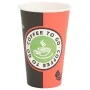 Tazas de café de papel 1000 uds 16oz 400ml rojo y negro von , Einwegbecher - Ref: Foro24-4102789, Preis: 73,00 €, Rabatt: %