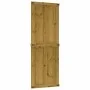 Puerta de granero CORONA madera maciza pino 80x210 cm von , Türen - Ref: Foro24-4103416, Preis: 190,59 €, Rabatt: %