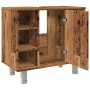 Armario de baño madera contrachapada envejecida 60x32x53,5 cm by , Bathroom furniture - Ref: Foro24-856144, Price: 66,05 €, D...