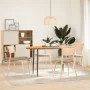 Tablero de mesa ovalado madera maciza de roble 140x60x4 cm by , Table tops - Ref: Foro24-4009052, Price: 175,75 €, Discount: %