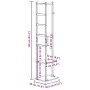 Perchero con ganchos y estantes 38,5x30x156 cm bambú by , Dresser Organizers and Bar Hangers - Ref: Foro24-4008918, Price: 49...