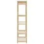 Perchero con estantes bambú 110x40x175 cm by , Dresser Organizers and Bar Hangers - Ref: Foro24-4008924, Price: 87,71 €, Disc...