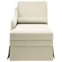 Chaise longue respaldo reposabrazos derecho terciopelo crema by , Daybeds - Ref: Foro24-4009789, Price: 150,94 €, Discount: %