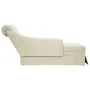 Chaise longue respaldo reposabrazos derecho terciopelo crema by , Daybeds - Ref: Foro24-4009789, Price: 150,94 €, Discount: %