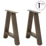 Patas de mesa de centro forma A 2uds acero 50x(42-43) cm von , Tischbeine - Ref: Foro24-4012835, Preis: 60,83 €, Rabatt: %
