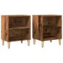 Mesitas de noche 2 uds madera de ingeniería envejecida von , Nachttische - Ref: Foro24-856417, Preis: 53,76 €, Rabatt: %