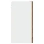 Armario de pared para cocina con puerta cristal envejecida de , Armarios de cocina - Ref: Foro24-856167, Precio: 54,95 €, Des...