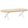 Patas de mesa de centro forma X 2uds acero blanco 50x(30-31) cm by , Table legs - Ref: Foro24-4012877, Price: 47,71 €, Discou...