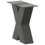 Patas de mesa centro forma X 2uds acero antracita 30x(30-31) cm de , Patas para mesas - Ref: Foro24-4012930, Precio: 74,92 €,...