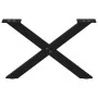 Patas de mesa de centro forma X 2uds acero negro 60x(30-31) cm de , Patas para mesas - Ref: Foro24-4012880, Precio: 53,34 €, ...