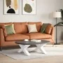 Patas de mesa de centro forma X 2uds acero blanco 70x(30-31) cm von , Tischbeine - Ref: Foro24-4012945, Preis: 90,63 €, Rabat...