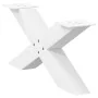 Patas de mesa de centro forma X 2uds acero blanco 70x(30-31) cm von , Tischbeine - Ref: Foro24-4012945, Preis: 90,63 €, Rabat...
