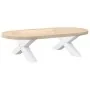 Patas de mesa de centro forma X 2uds acero blanco 70x(30-31) cm von , Tischbeine - Ref: Foro24-4012945, Preis: 90,63 €, Rabat...