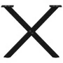 Patas de mesa de centro forma X 2uds acero negro 38x(42-43) cm by , Table legs - Ref: Foro24-4012896, Price: 62,75 €, Discoun...