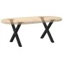 Patas de mesa de centro forma X 2uds acero negro 38x(42-43) cm by , Table legs - Ref: Foro24-4012896, Price: 62,75 €, Discoun...