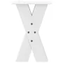 Patas de mesa de centro forma X 2uds acero blanco 38x(42-43) cm de , Patas para mesas - Ref: Foro24-4012953, Precio: 84,16 €,...