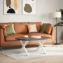 Patas de mesa de centro forma X 2uds acero blanco 70x(42-43) cm by , Table legs - Ref: Foro24-4012905, Price: 57,50 €, Discou...