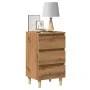 Mesita de noche madera de ingeniería roble artisan 40x35x69 cm de , Mesitas de noche - Ref: Foro24-856422, Precio: 65,92 €, D...
