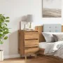 Mesita de noche madera de ingeniería roble artisan 40x35x69 cm de , Mesitas de noche - Ref: Foro24-856422, Precio: 65,92 €, D...