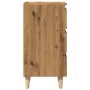 Mesita de noche madera de ingeniería roble artisan 40x35x69 cm de , Mesitas de noche - Ref: Foro24-856422, Precio: 65,92 €, D...